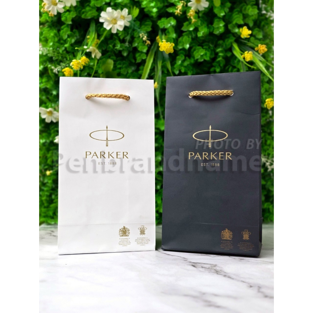 ถุงใส่ของขวัญ Parker ของแท้ 100% - ถุงกระดาษ มีหูหิ้ว ป๊ากเกอร์
