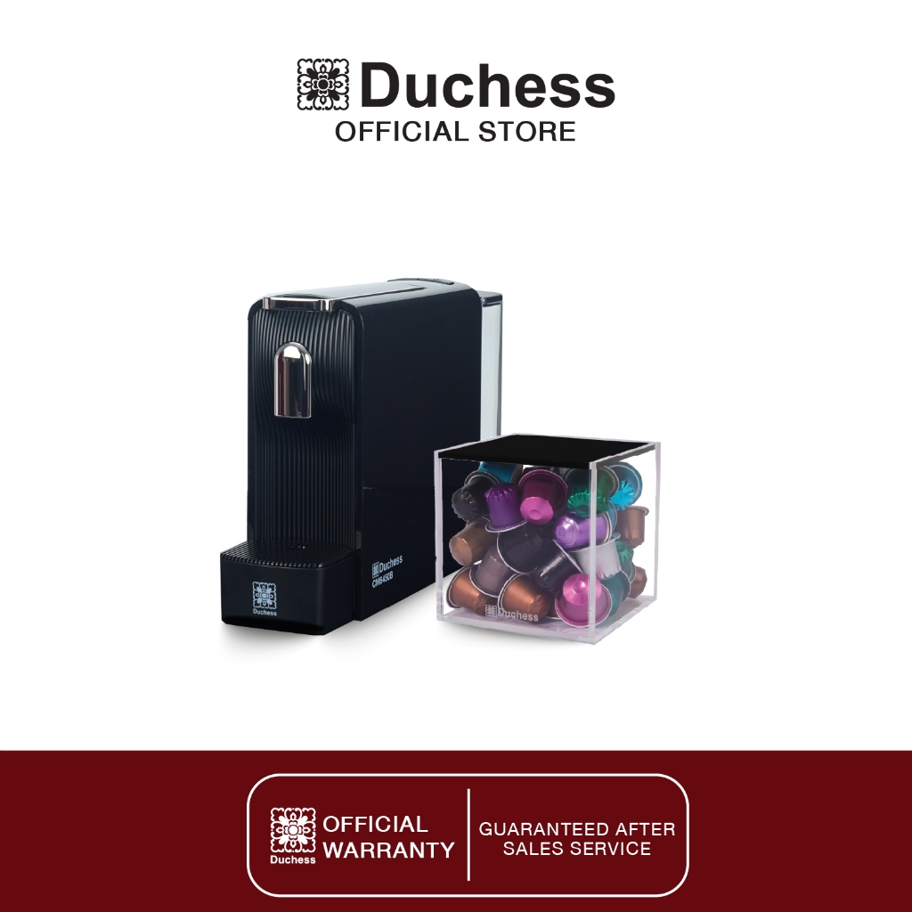 Duchess เครื่องชงกาแฟแคปซูล เนสเพรสโซรุ่น  CM6450B/W พร้อมอุปกรณ์ใส่แคปซูล capsule coffee machine nespresso เลือกสีได้