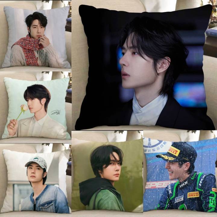Pre Order💚หมอน หวังอี้ป๋อ WangYibo 🦁✈️รอของ25-30วันค่ะ