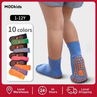 【พร้อมส่งจากกรุงเทพ】🚀 ถุงเท้าเด็กกันลื่น ถุงเท้าในบ้าน พื้นย…