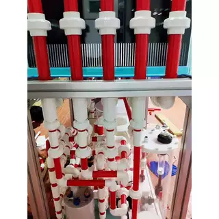 ท่อตู้ปลา FLOWCOLOUR AQUARIUM UPVC PIPE เดินท่อตู้ปลา งานคุณภาพสูง สำหรับตู้ปลาทะเล ทนทานต่อสารเคมี ท่อ pvc ข้องอ ปลา