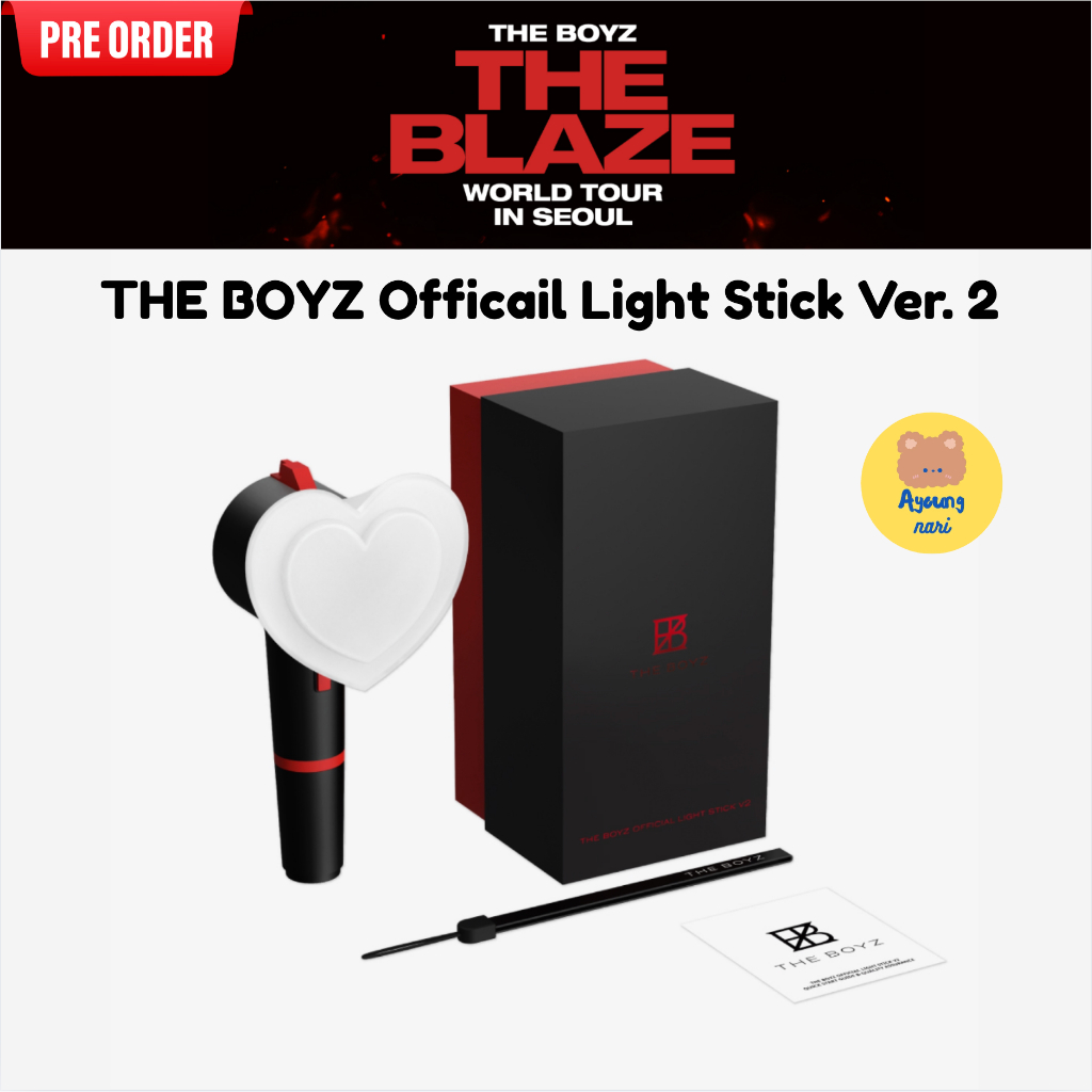 🛵 กทม. ส่งด่วน พร้อมส่ง 📢 [THE BOYZ] OFFICAIL LIGHT STICK Ver. 2 แท่งไฟ เดอะ บอย สินค้าใหม่