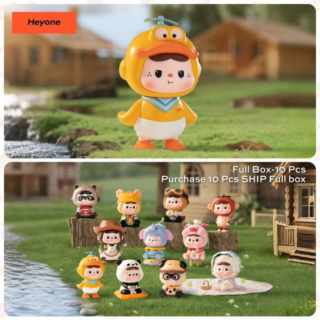 (พร้อมส่ง!!!) แบบเช็คการ์ด Heyone BAO- BAO-BAOBAOBAOs Time Capsule Series ของแท้