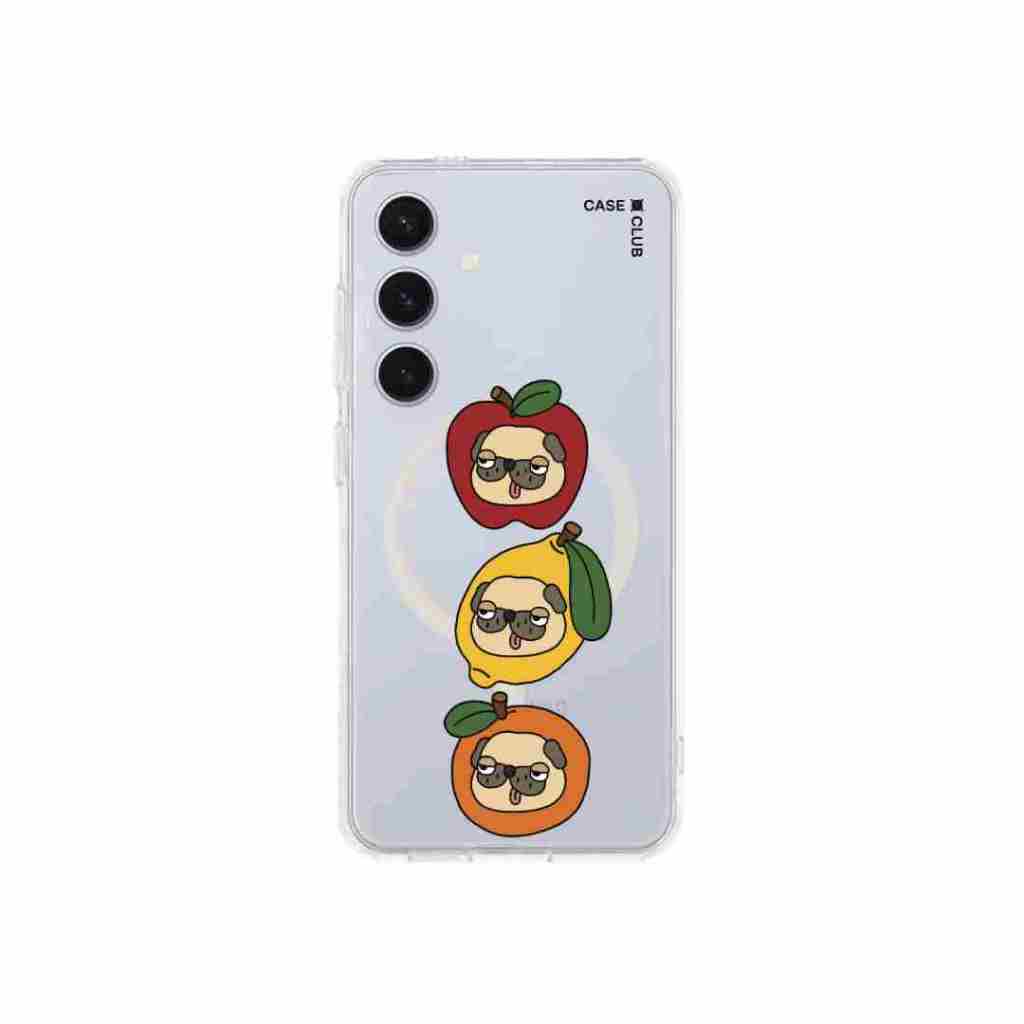 CaseClub เคสไอโฟน ซัมซุง เคสแม่เหล็ก ลาย Organic Pug หมาปั๊กหน้ากวนในผลไม้ สำหรับ i17 Pro Max/i17 Pro/i Air/i17 ราคา ถูกที่สุด ดีลบีเคเค แกลเลอรีภาพที่ 8
