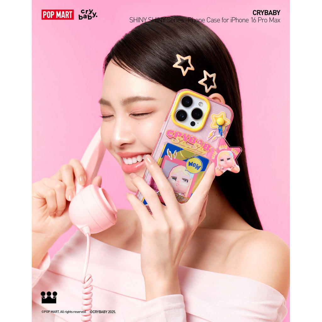 ✅พร้อมส่งจาก🇹🇭 POPMART CRYBABY SHINY SHINY Series Phone Case : เคสไอโฟน เคสมือถือ เคสโทรศัพท์