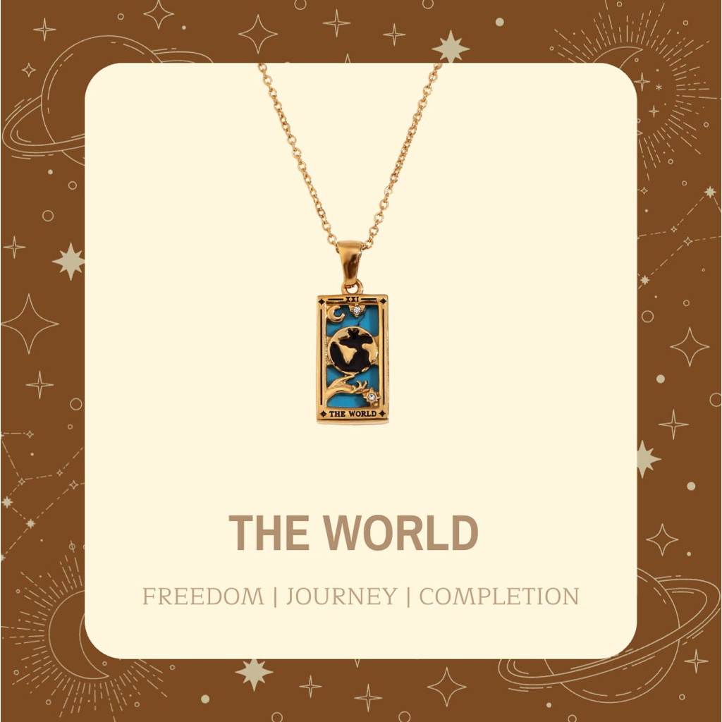 The World Tarot Necklace