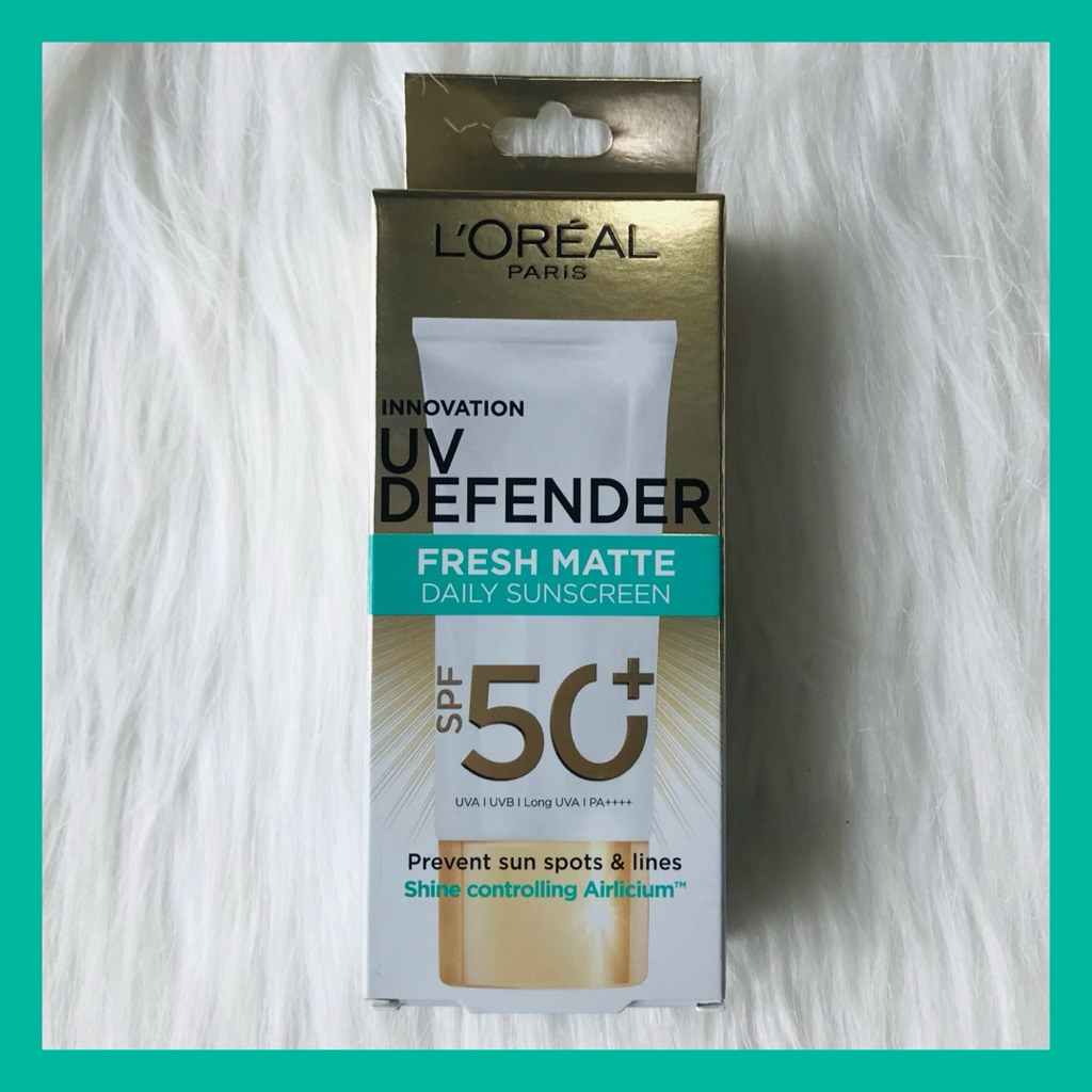 🔥ส่งด่วนได้  ล็อตใหม่สุดๆ‼️แท้ 100%🔥Loreal UV Defender Invisible Fresh Matte Glow up Aquafusion ครีมกันแดดลอรีอัล SPF 50 - รูปที่ 6