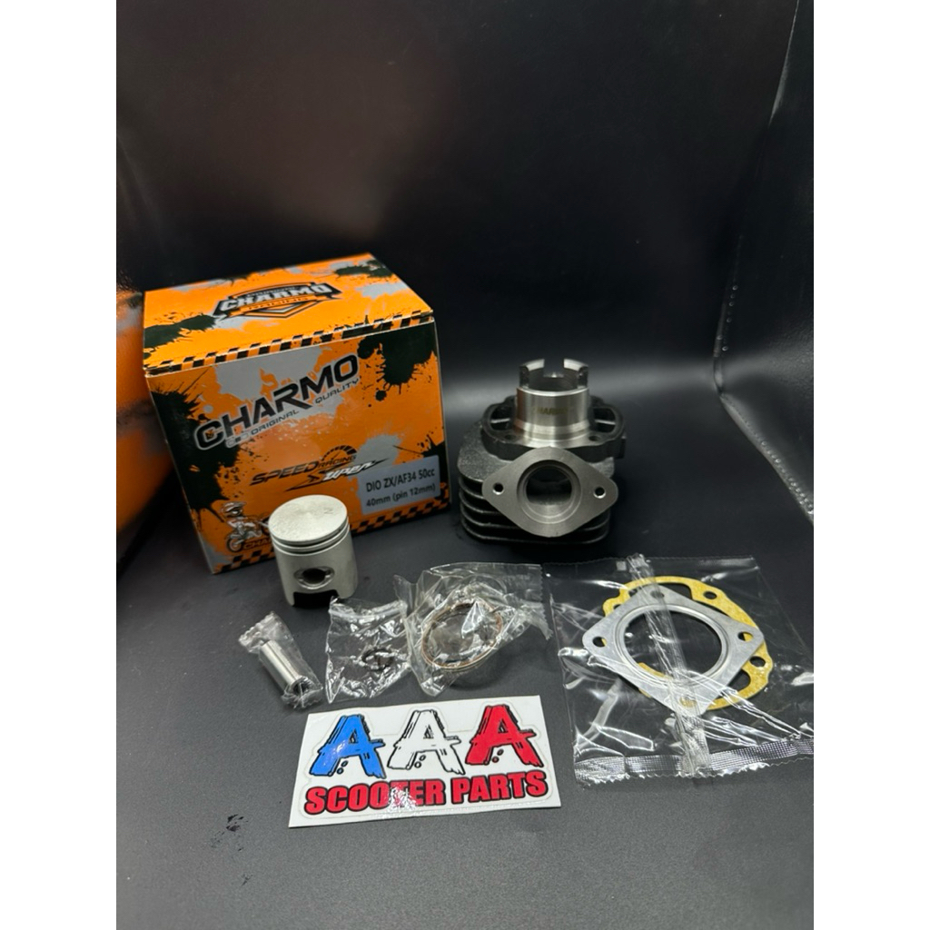 ชุดเสื้อสูบเดิม Honda ZX34/35 ขนาด 40 มม. ยี่ห้อ Charmo