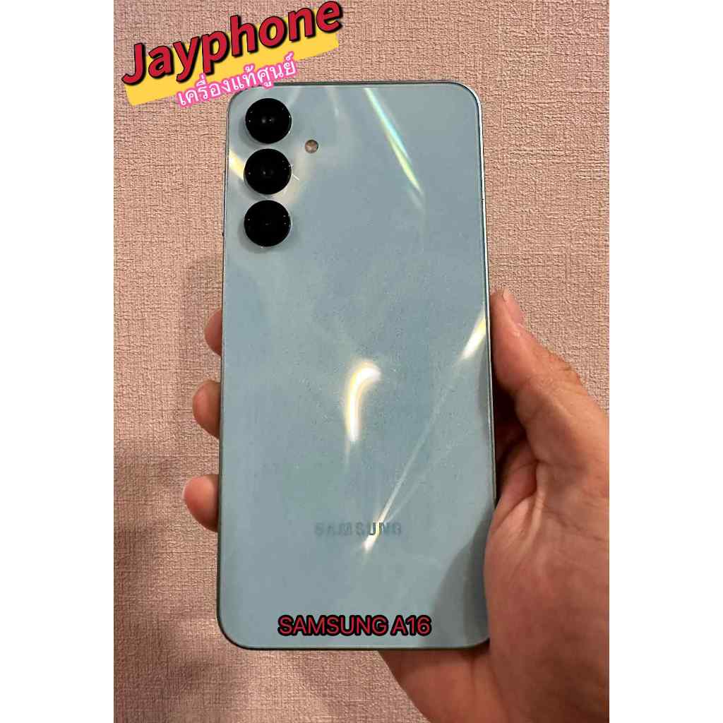 Samsung A16 5G เครื่องแท้ศูนย์ไทย มือสอง สภาพสวย ประกันร้าน สินค้า Used Phone