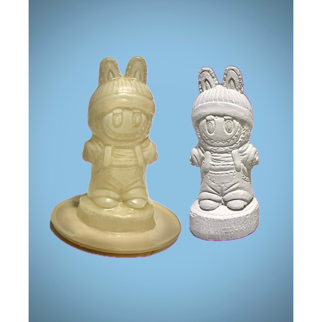 แม่พิมพ์ยังพาราสำหรับเทตุ๊กตาปูนปาสเตอร์✨ ขนาด 4-6 inch - รูปที่ 2