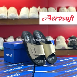 Aerosoft รองเท้าแตะผู้หญิง แบบสวม แอโร่ซอฟ รุ่น 2102 ไซส์ 35-41 ของเเท้ พร้อมส่ง
