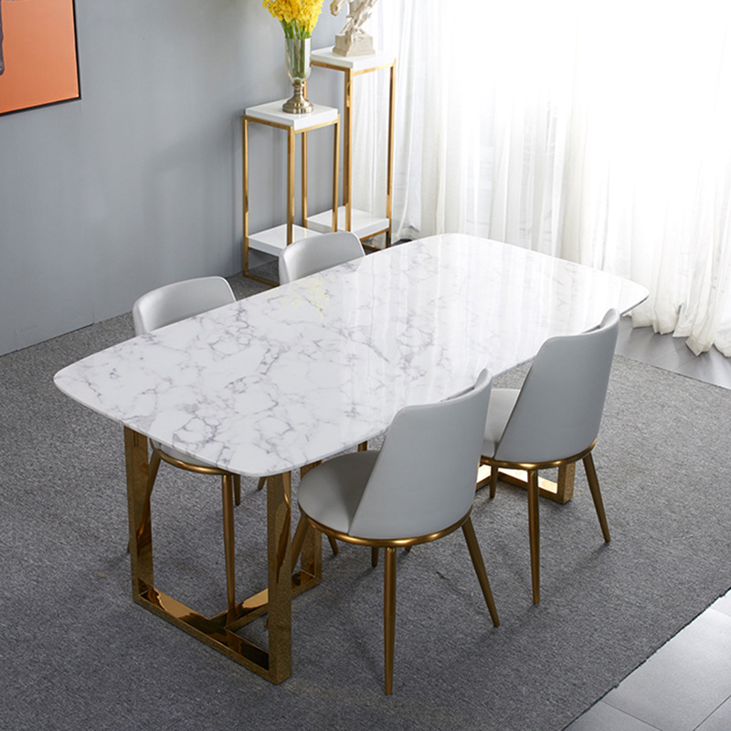 🌷ติดต่อฝ่ายบริการก่อนสั่ง🌷โต๊ะกินข้าว TST (ไม่รวมเก้าอี้) ท็อปหินสังเคราะห์ *แจ้งให้ทราบแพ็คส่งแยกกล่องเป็น 2 กล่อง - รูปที่ 6