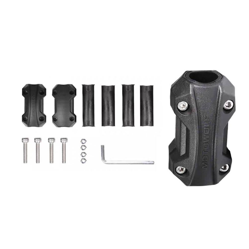 ประกับกันรอยแคชบาร์ MOTOWOLF กันล้มแคชบาร์ Bumper Protective Block(1ชิ้น) Crash Bar (XX63) - รูปที่ 2