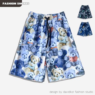 กางเกงขาสั้นลำลอง กางเกงขาสั้นชายหาด ไซส์ 24-36 นิ้ว กางเกงข…