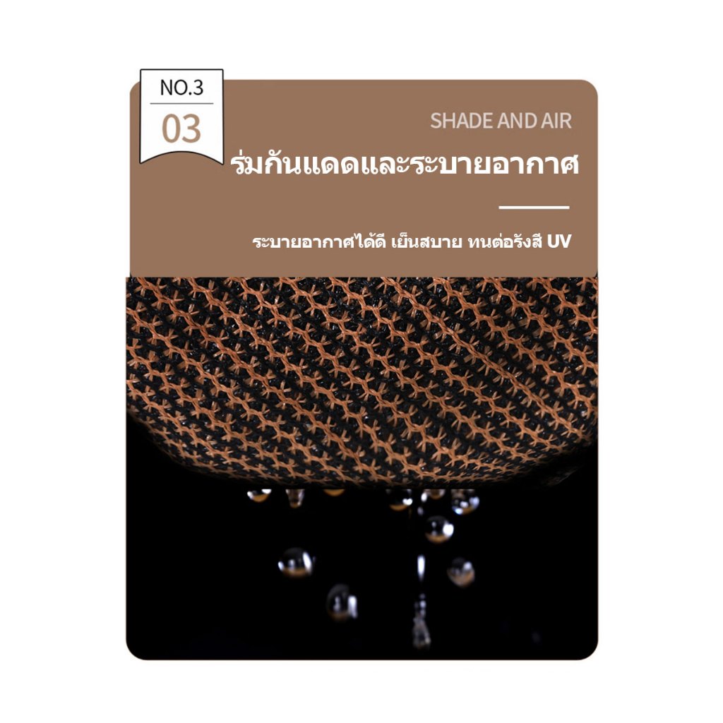 *เชือกฟรี* กันแดดได้ 99% ตาข่ายบังแดด ป้องกันรังสียูวี ระบายอากาศได้ดี ขนาด 1x2~6x6 กันแดด ทนทาน บังแดดกลางแจ้ง รูปที่ 5
