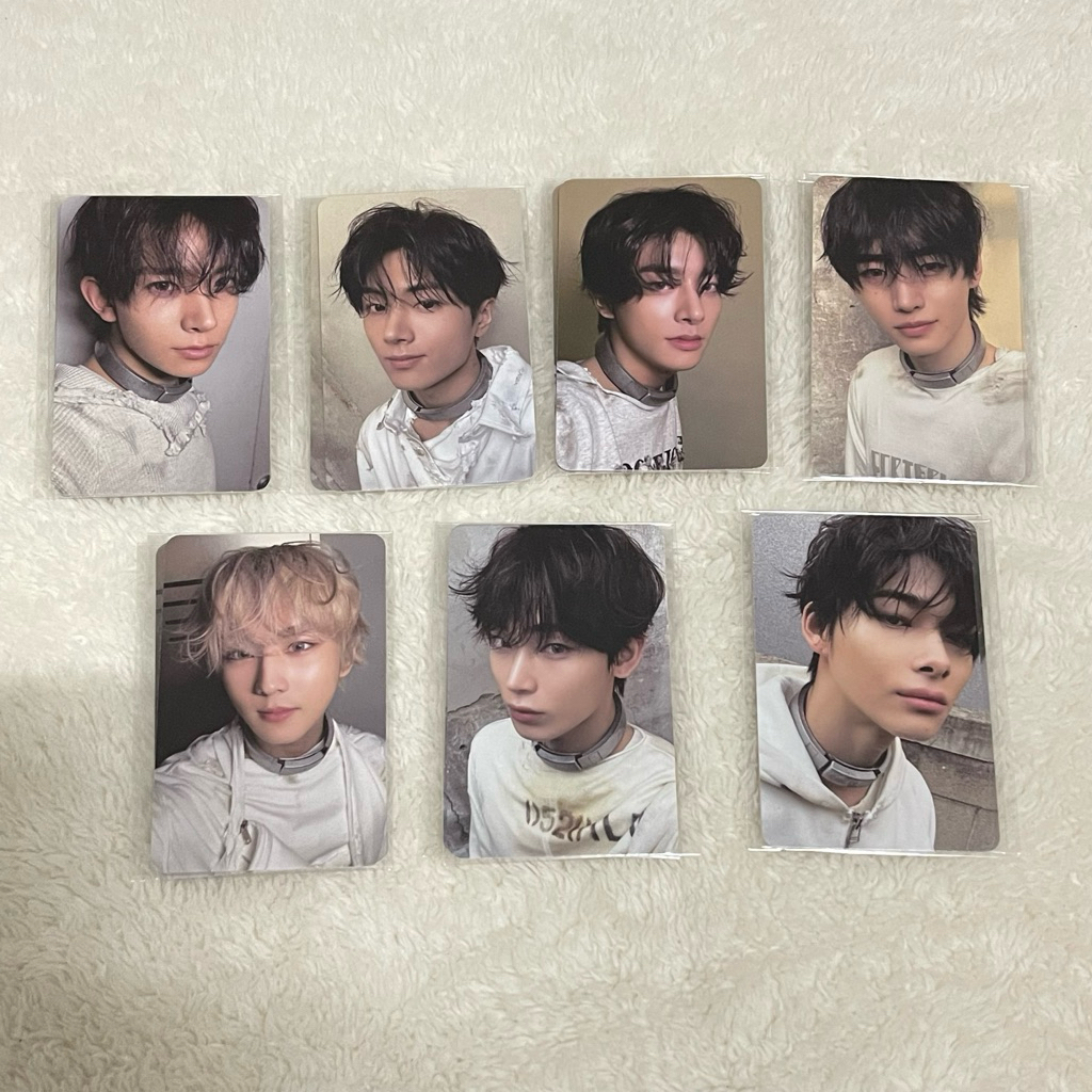 (พร้อมส่ง) ENHYPEN การ์ดเบเน shopee fansign event  เซต 7 ใบ