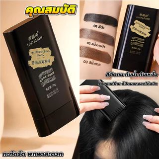 ที่ปิดผมหงอก ใช้ง่าย ปิดหงอก ที่ย้อมผมแบบพกพา สารสกัดจากธรรมชาติ ไม่ทำร้ายหนังศีรษะ มีหลายสี