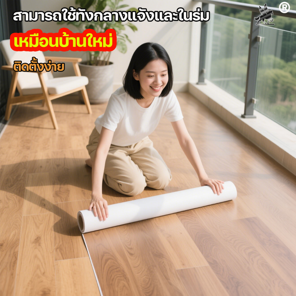 🥇ระดับ5A+เสื่อปูพื้น🥇เสื่อน้ำมัน ทั้งกันน้ำและกันลื่น! กระเบื้องยางขนาดกว้าง2m หนา2.0มม PVC ปูพื้นทนไฟทนต่อคราบทนทาน