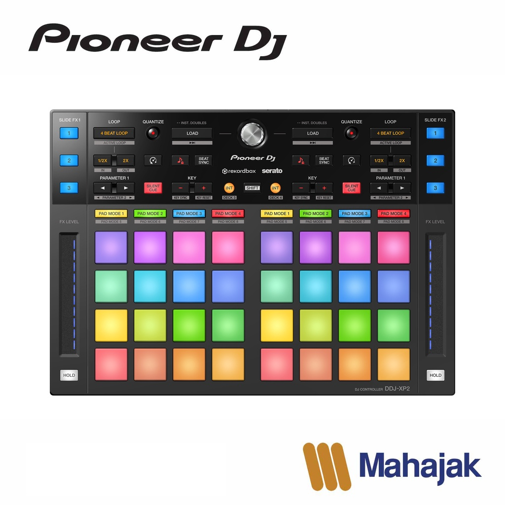 Pioneer DJ DDJ-XP2 | Sub controller for rekordbox & Serato DJ Pro
