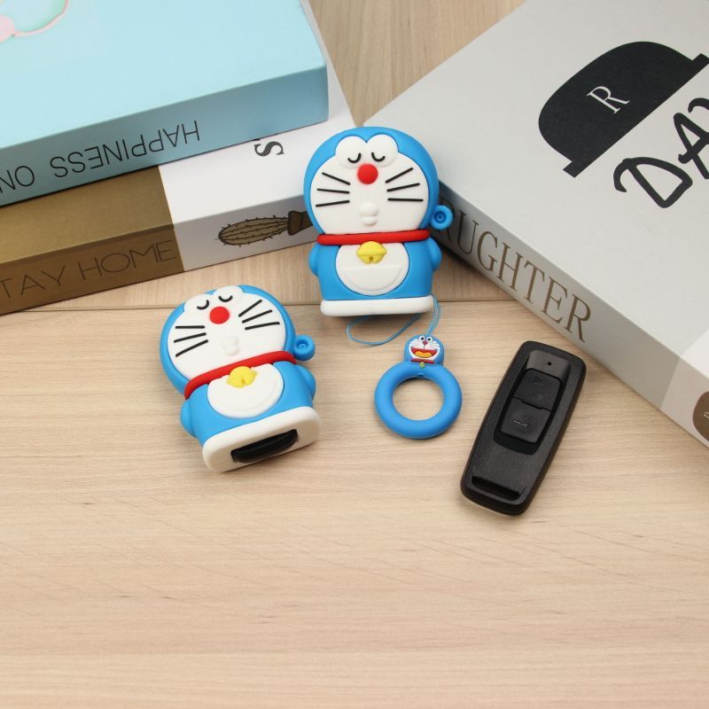 Doraemon เคสกุญแจรีโมทรถจักรยานยนต์ สําหรับ  honda PCX Click ADV Lead Scoopy Forza Giorno sh125 key case เคสรีโมท ราคา ถูกที่สุด ดีลบีเคเค แกลเลอรีภาพที่ 5