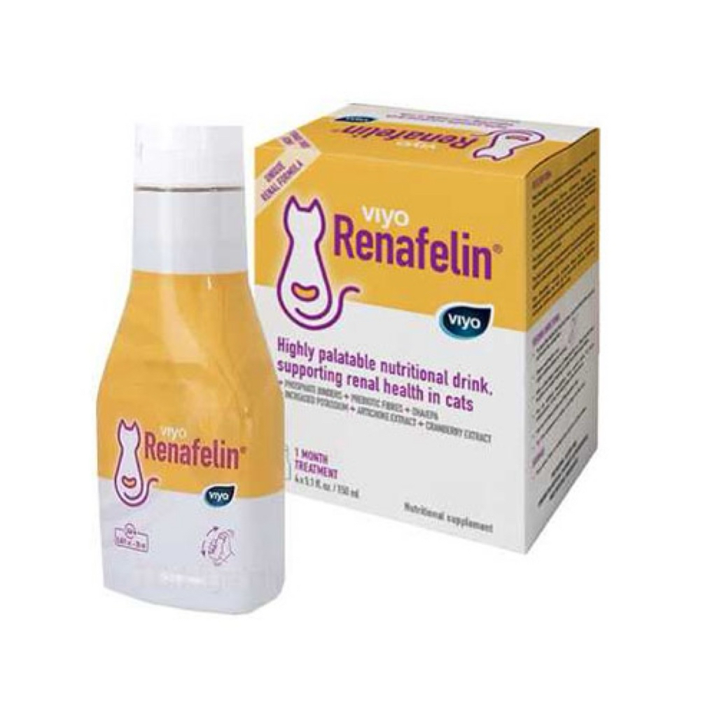 Viyo renafelin อาหารเสริมสำหรับแมวโรคไต 150ml