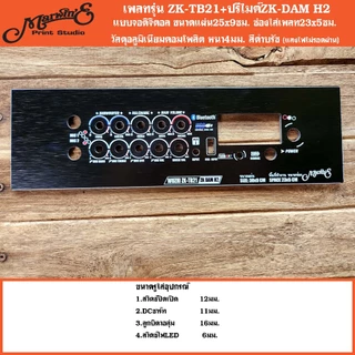 เพลทแอมป์+ปรีไมค์ ZK-DAM H2👉 Marwin'eแบรนด์แรกเพลทคอมโพสิทในตู้บลูทูธDIY.สินค้าในไทย🇹🇭 เพลท ZK-DAMH2