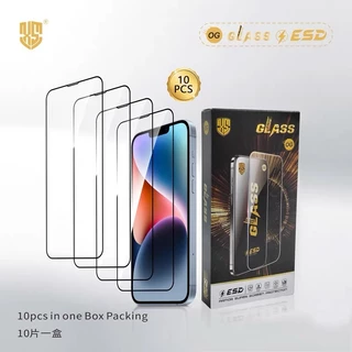 (ราคาส่ง 10in1)OGฟิล์มกระจกเต็มจอ งาน สำหรับiPhoneX XR 7Plus 11 12 13 14 15 16ProMax