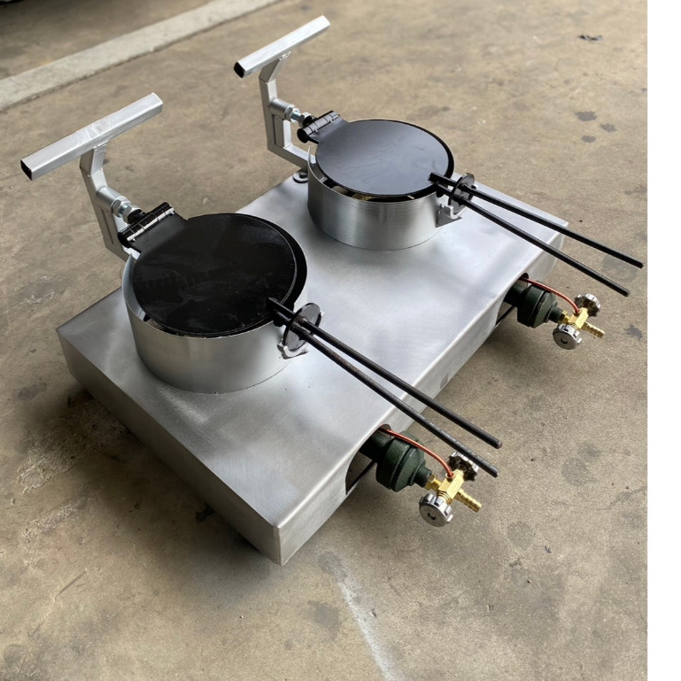 ฟรี2ต่อ!! เตาทำทองม้วนหมุนได้หัวคู่ ขนาด 7นิ้ว ครบชุดพร้อมขาย ประหยัด ไม่จุกจิก ทนทาน ของแถมจุกๆ - รูปที่ 2