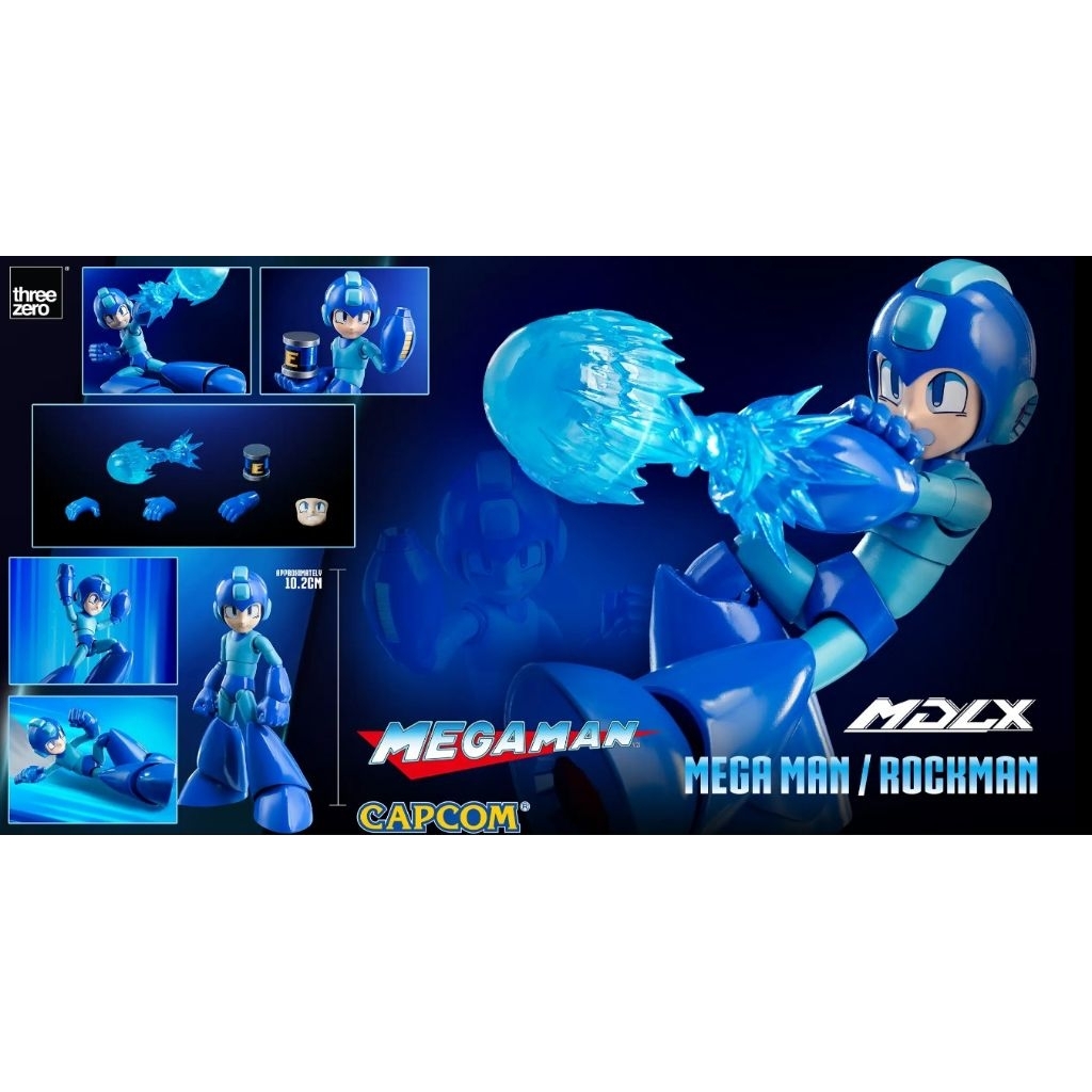 Threezero MDLX Megaman / Rockman ของใหม่-แท้