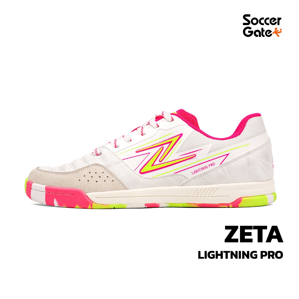 ZETA LIGHTNING PRO รองเท้าฟุตซอลของแท้ [โค้ด SOCC09SEP ลดสูงสุด 500 เมื่อซื้อครบ 3000]