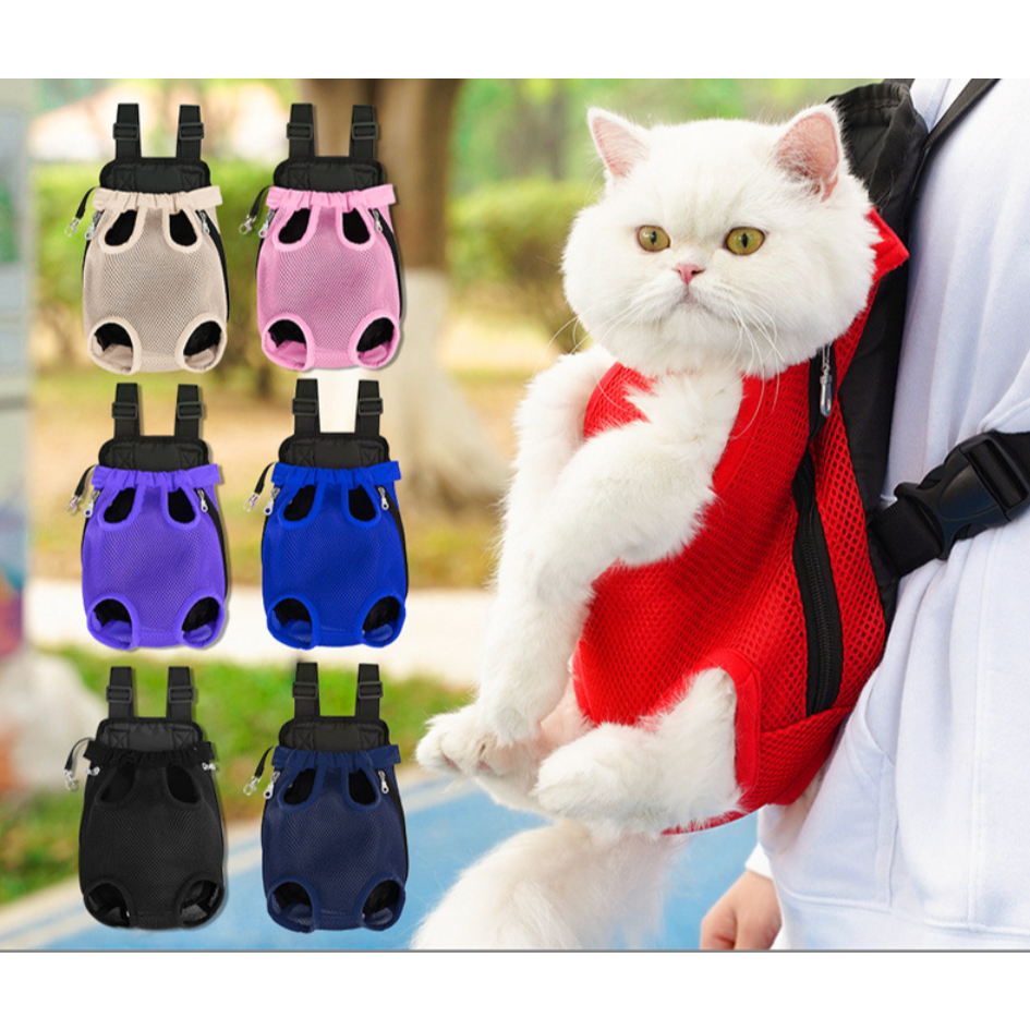 PP-125-1 เป้อุ้มสัตว์เลี้ยงแบบสะพายหลัง สำหรับสุนัขและแมว พกพาสะดวก ใช้งานง่าย ราคาสบายกระเป๋า 💘 พร้อมจัดส่งทันที 💘