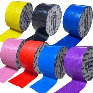 เทป เทปผ้า เทปสี เทปหุ้มหนังสือ เทปกาวผ้า เทปติดสันปก กันน้ำ มีให้เลือกหลายสี เทปเหนียว ติดทน กันน้ำ ติดปกสันหนังสือYC