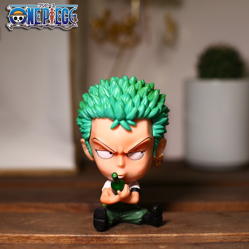 💥พร้อมส่ง💥 Luffy ตุ๊กตาฟิกเกอร์ Zoro Sanji โมเดลฟิกเกอร์ อะนิเมะตุ๊กตา ขนาดเล็ก 8-10 ซม. ของเล่นสําหรับเด็ก - รูปที่ 7