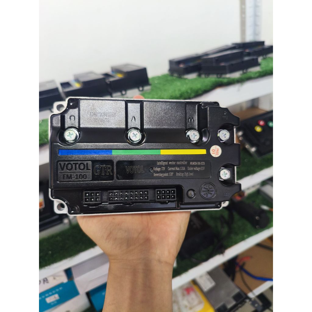 Votol Em100Gtr สำหรับรถมอเตอร์ไซว์ไฟฟ้า มอเตอร์2000-3000W พร้อมชุดสายไฟครบชุด