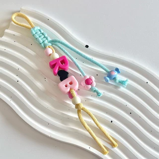 P051 พวงกุญแจ DIY ออกแบบเองได้‼️คุยกับแอดก่อนสั่งซื้อ‼️