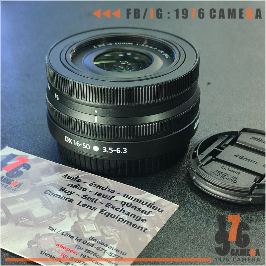 Used Lens Nikon Z DX 16-50 f3.5-6.3 มือสองสภาพใหม่