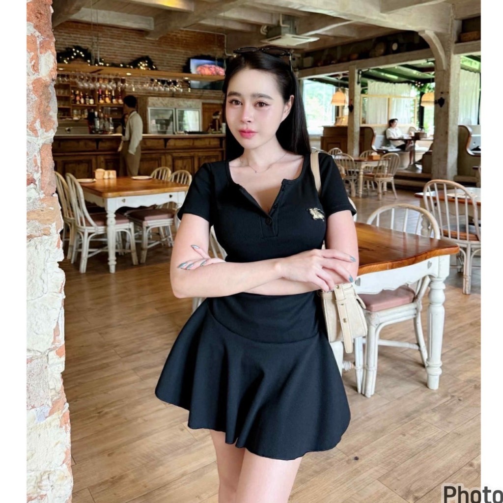 🔥🔥#สินค้าขายดี🔥🔥 #สินค้านำเข้า 🇨🇳🎏🎎 เซต เดรสและกางเกง ✔️รุ่น 👉 ro 998 👈 แฟชั่นสุดฮิต