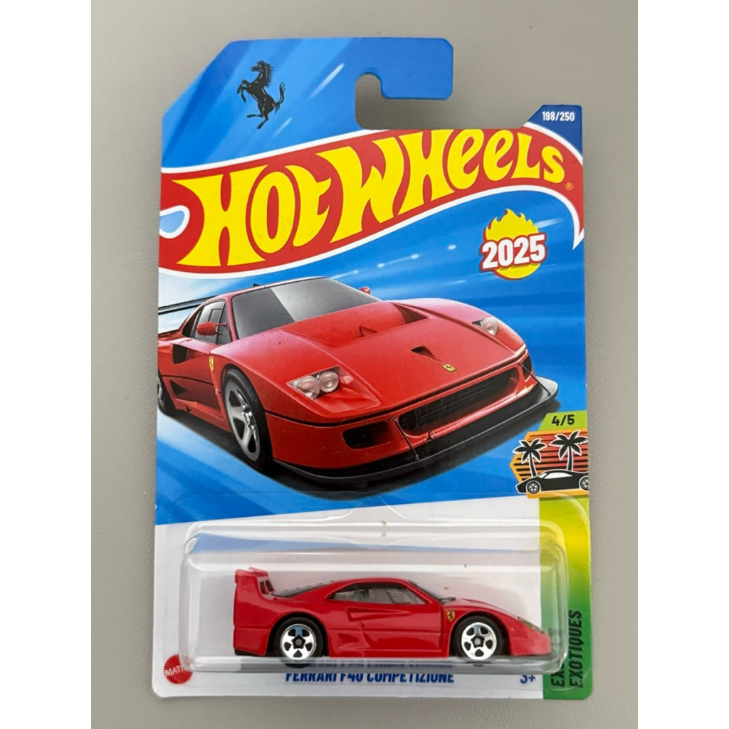 HOT WHEELS FERRARI F40 COMPETIZIONE