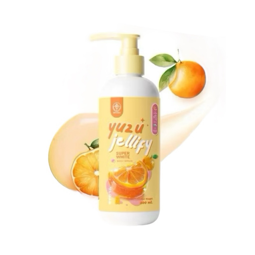เจลลี่เซรั่ม สูตรมาส์กผิวญี่ปุ่น นิวโรไลท์+AHA Yuzu Jellify Super White Body Serum ปริมาณ 200 ml