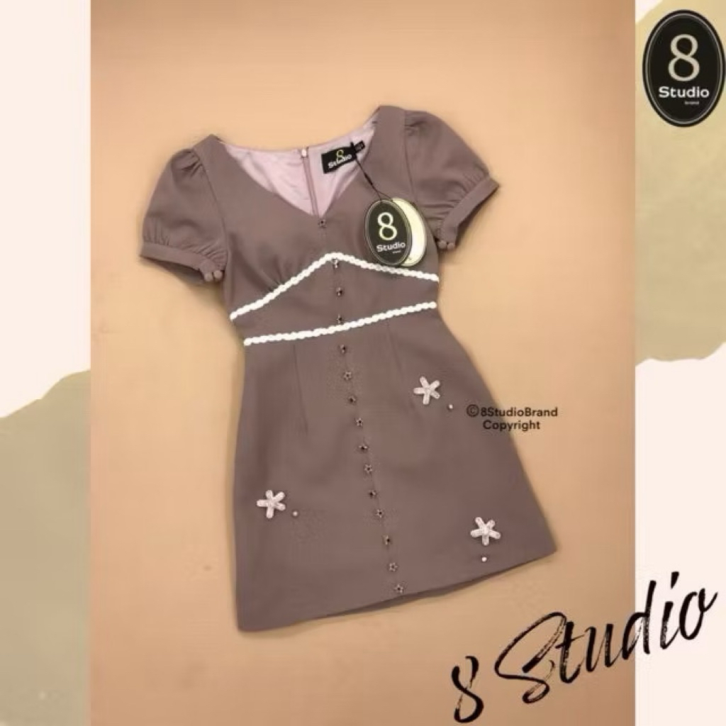 ป้าย 8 Studio Brand มือสอง S