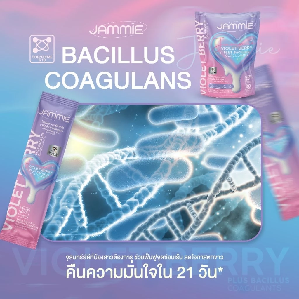 โพรไบโอติกส์+ พรีไบโอติกส์ สำหรับผู้หญิง แจมมี่ JAMMIE thumbnail 7