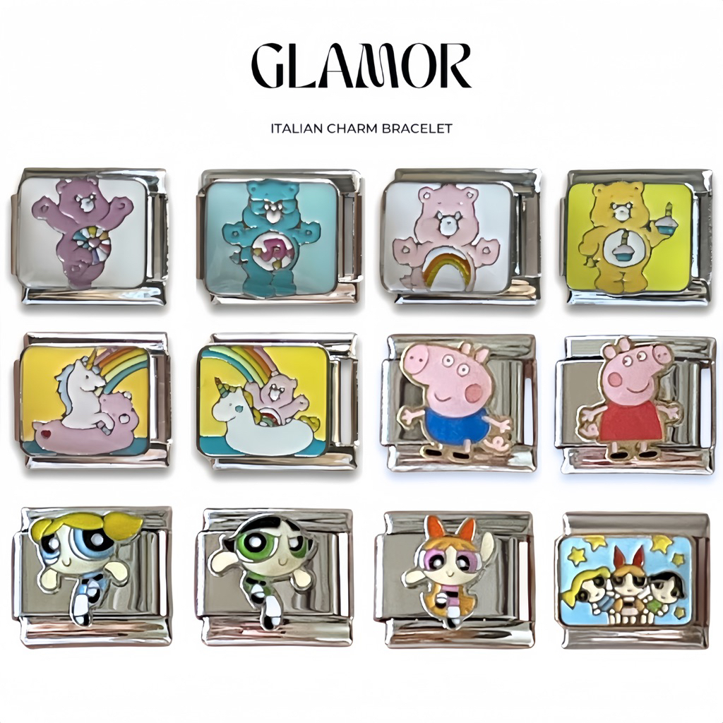 ชาร์ม กำไล Italian Charm Bracelet