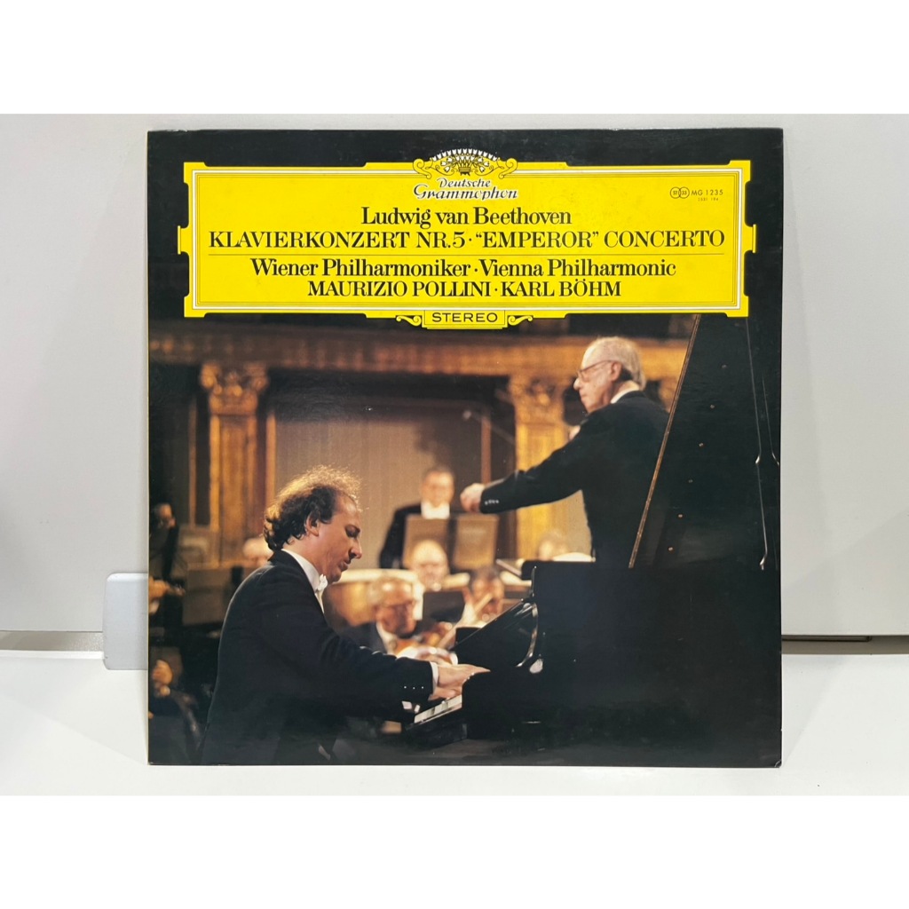 1LP Vinyl Records แผ่นเสียงไวนิล Ludwig van Beethoven KLAVIERKONZERT NR.5."EMPEROR" CONCERTO MG-1235