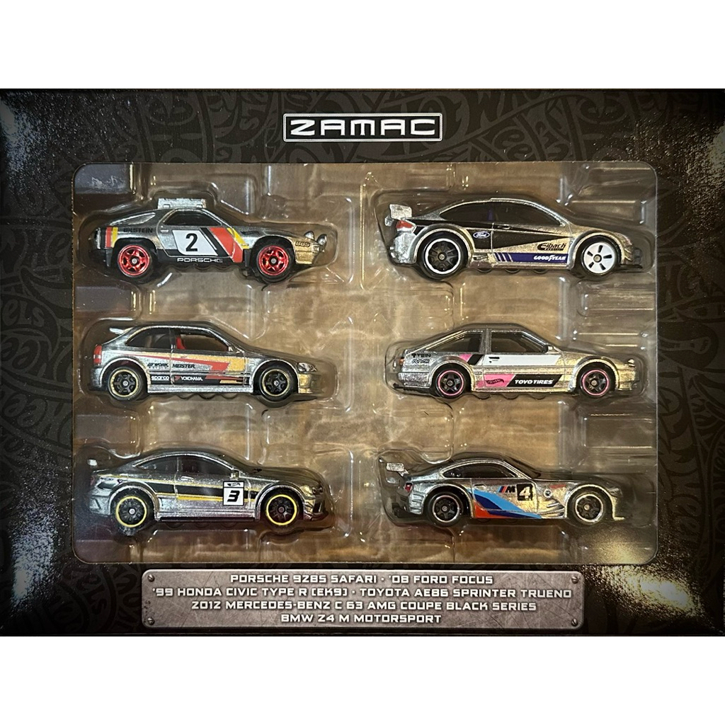 HOTWHEELS 2025 ZAMAC ‘99 Honda Civic Type R (EK9) รถซิ่งฮอนด้า ซาแมค