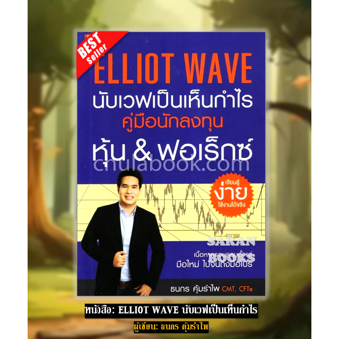 🔥พร้อมส่ง🔥หนังสือ: ELLIOT WAVE นับเวฟเป็นเห็นกำไร⚡️