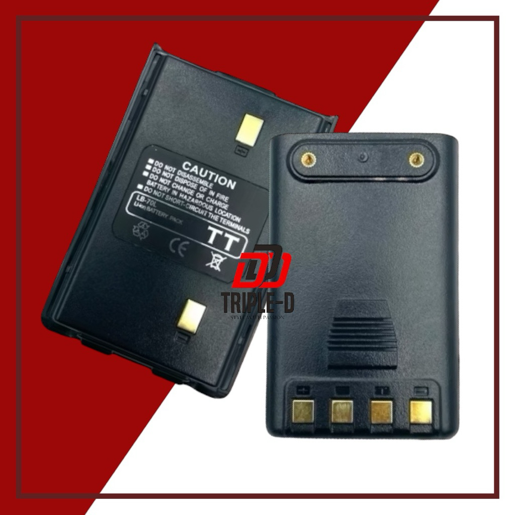 แบตเตอรี่วิทยุสื่อสาร สีดำ (รับประกัน 3 เดือน) ของแท้ ICOM IC-290 IC-092 IC-950 IC-280 MS-11 MS-12 l