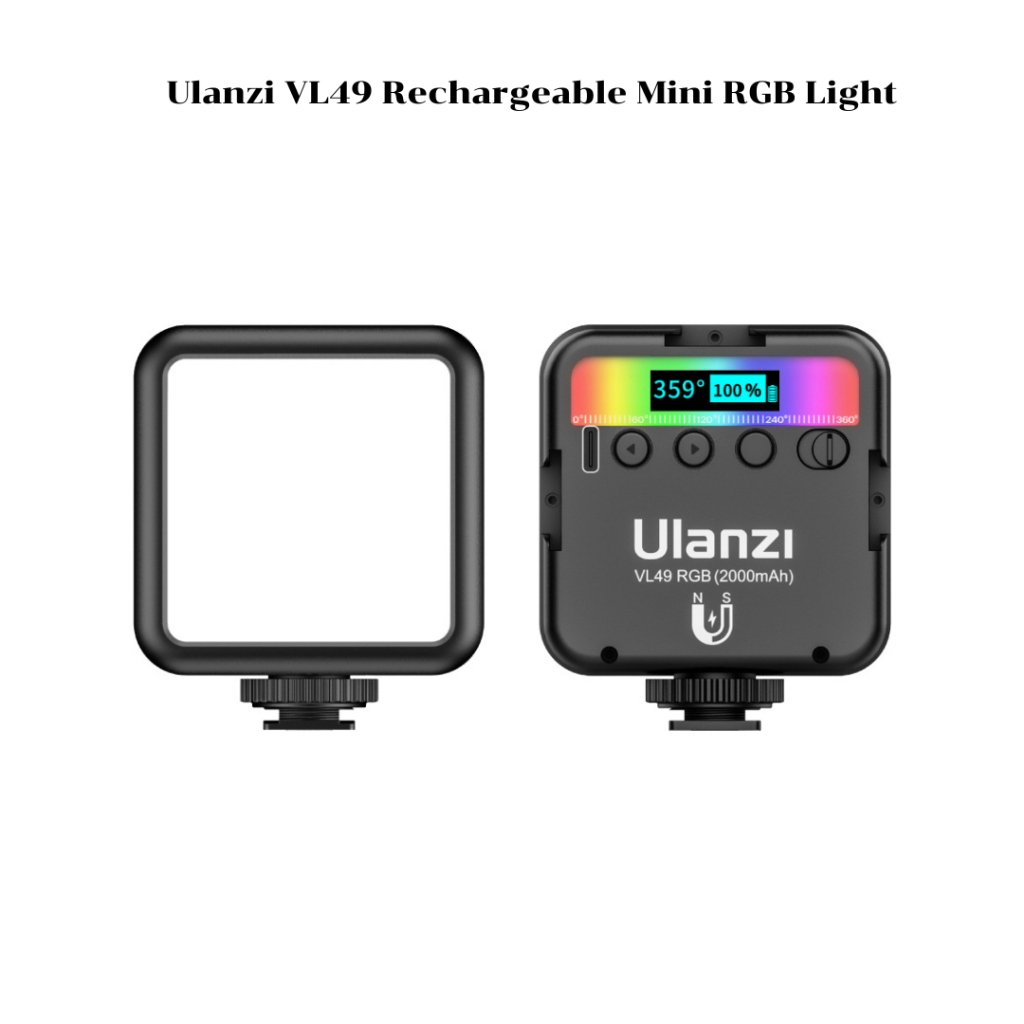 Ulanzi VL49 Rechargeable Mini RGB Light