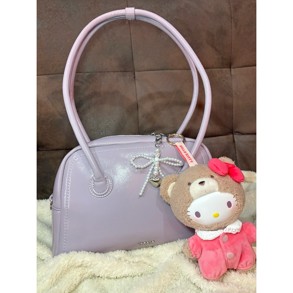8angles กระเป๋ารุ่น ขนมpastry 11นิ้ว สีม่วงพาสเทล💜🧁