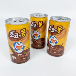 เครื่องดื่มเย็น รสช็อกโกแลต แบบกระป๋อง 175 ml Chocomong เครื่องดื่มช็อกโกแลตเกาหลี 초코에몽