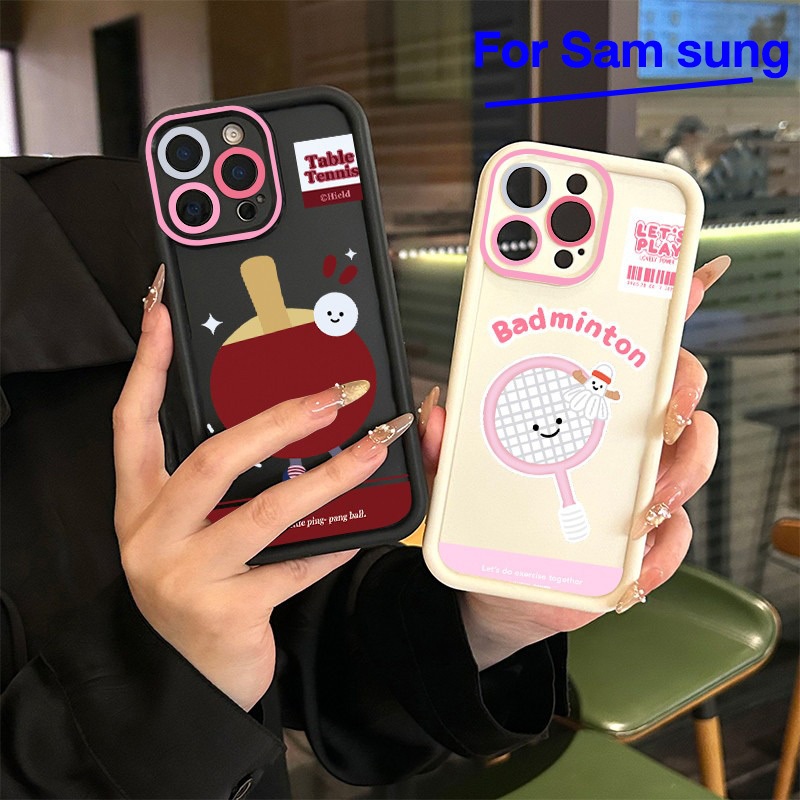 เคส samsung ปิงปอง พอดี A04s A13 A12 M12 A05s A05 A03s A02s A03 A23 A25 A35 A16 A06 A52s A52 เคสโทรศัพท์ป้องกันการตก